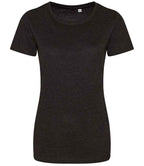 AWDis Ladies Tri-Blend T-Shirt | Heather Black