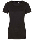 AWDis Ladies Tri-Blend T-Shirt | Heather Black