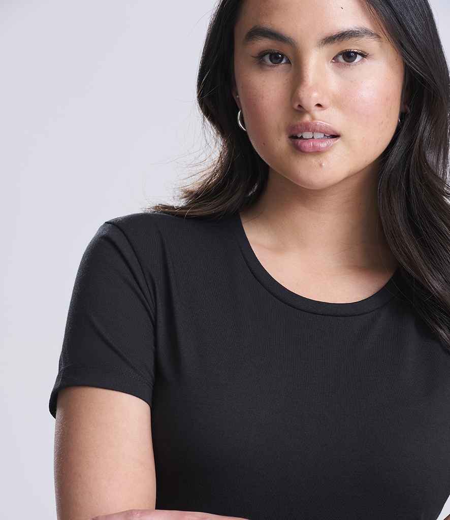 AWDis Ladies Tri-Blend T-Shirt | Solid Black