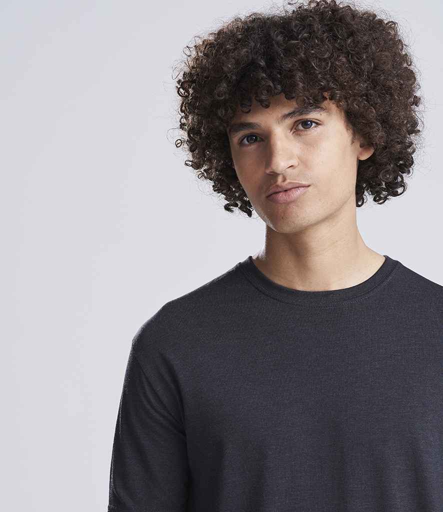 AWDis Tri-Blend T-Shirt | Heather Black
