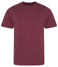 AWDis Tri-Blend T-Shirt | Heather Burgundy