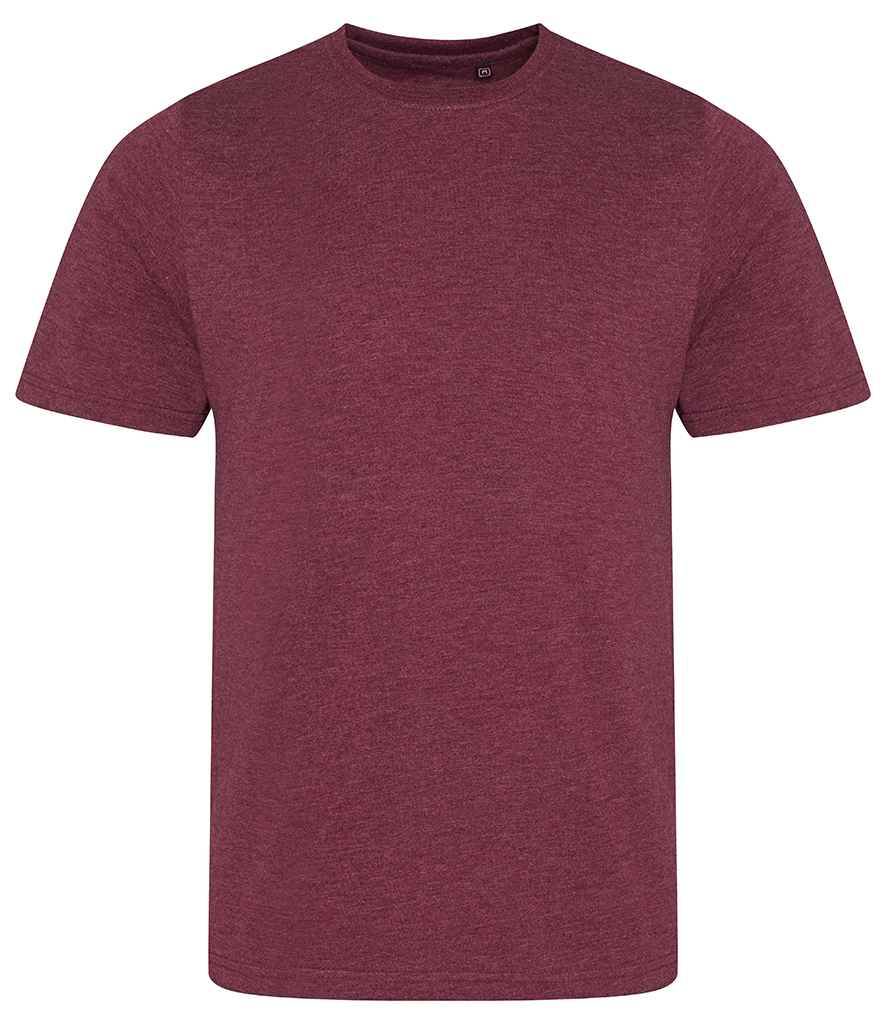 AWDis Tri-Blend T-Shirt | Heather Burgundy