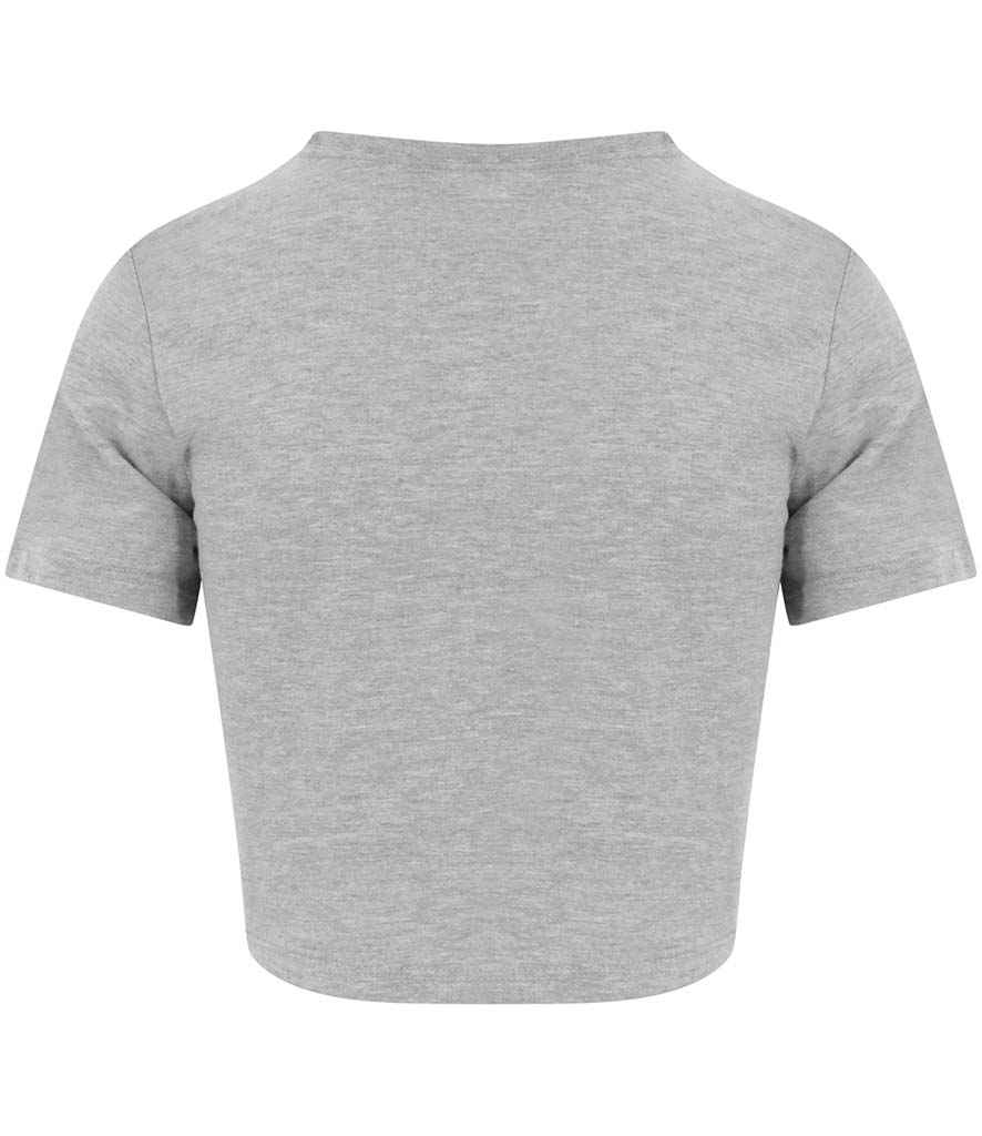 AWDis Ladies Tri-Blend Cropped T-Shirt | Heather Grey
