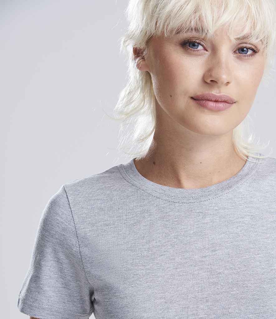 AWDis Ladies Tri-Blend Cropped T-Shirt | Heather Grey