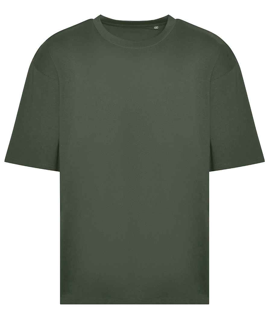 AWDis Unisex Oversize 100 T-Shirt | Earthy Green