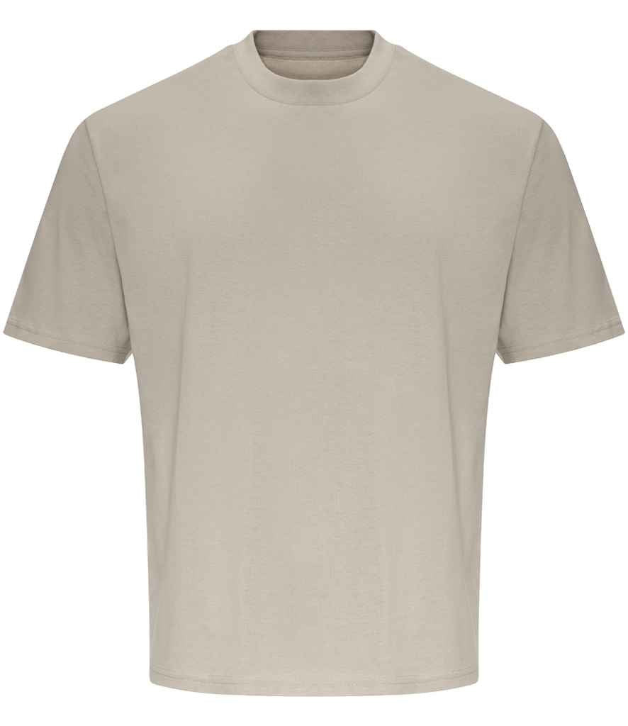 AWDis Unisex Oversize 100 T-Shirt | Natural Stone
