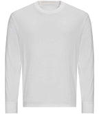 AWDis Unisex Oversize 100 Long Sleeve T-Shirt | White