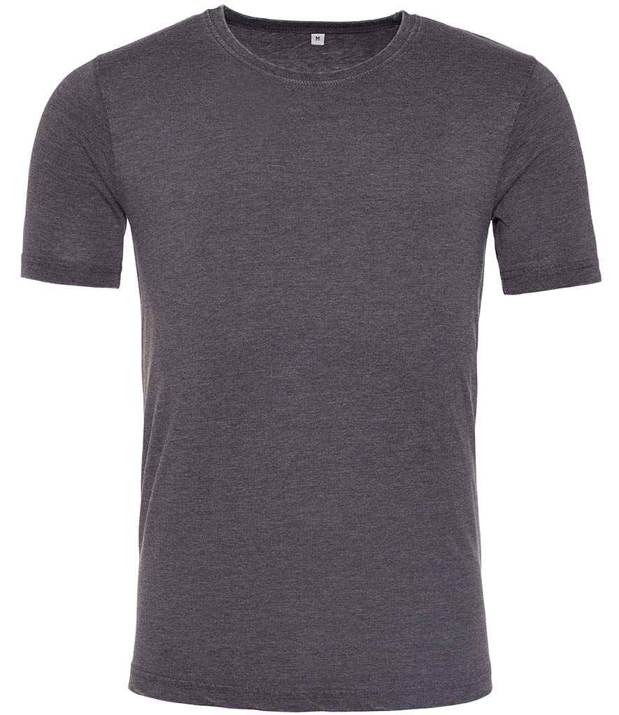 AWDis Washed T-Shirt | Washed Charcoal