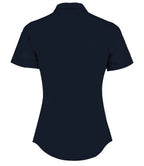 Kustom Kit Ladies Short Sleeve Tailored Poplin Shirt