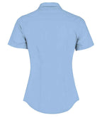 Kustom Kit Ladies Short Sleeve Tailored Poplin Shirt