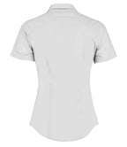 Kustom Kit Ladies Short Sleeve Tailored Poplin Shirt