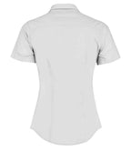 Kustom Kit Ladies Short Sleeve Tailored Poplin Shirt