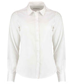 Kustom Kit Ladies Long Sleeve Tailored Poplin Shirt