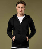 Kustom Kit Klassic Zip Hooded Sweatshirt with Zip Front and Hooded Design
