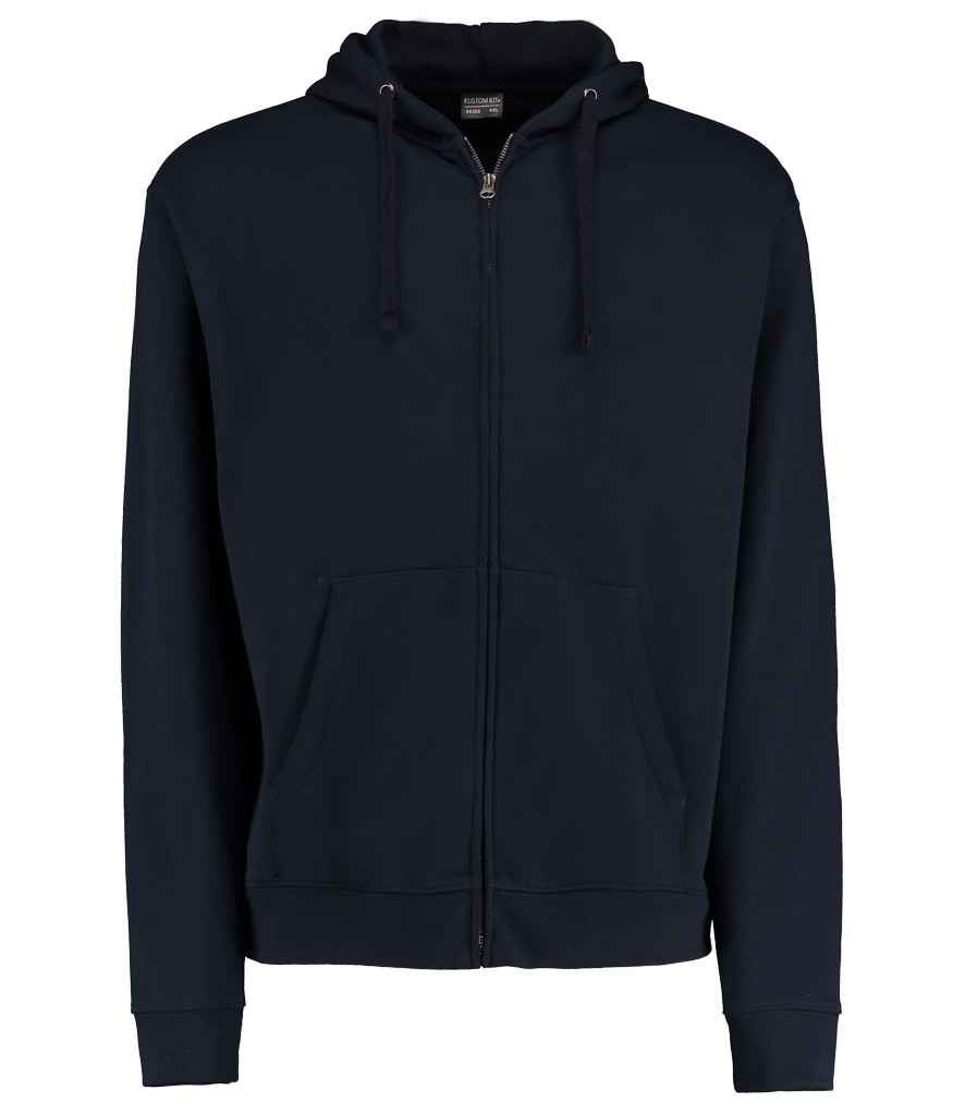 Kustom Kit Klassic Zip Hooded Sweatshirt with Zip Front and Hooded Design