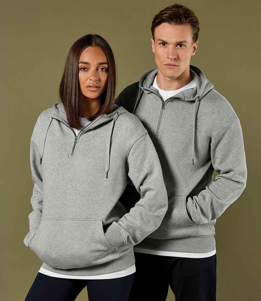 Kustom Kit 1/4 Zip Hoodie – Classic Pullover with Quarter Zip Design for Everyday Wear