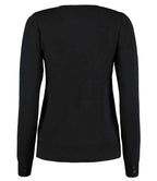 Kustom Kit Ladies Arundel Round Neck Cardigan - Classic Style for Everyday Wear