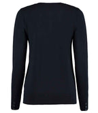Kustom Kit Ladies Arundel Round Neck Cardigan - Classic Style for Everyday Wear