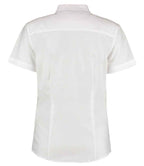 Kustom Kit Ladies Short Sleeve Tailored Workwear Oxford Shirt