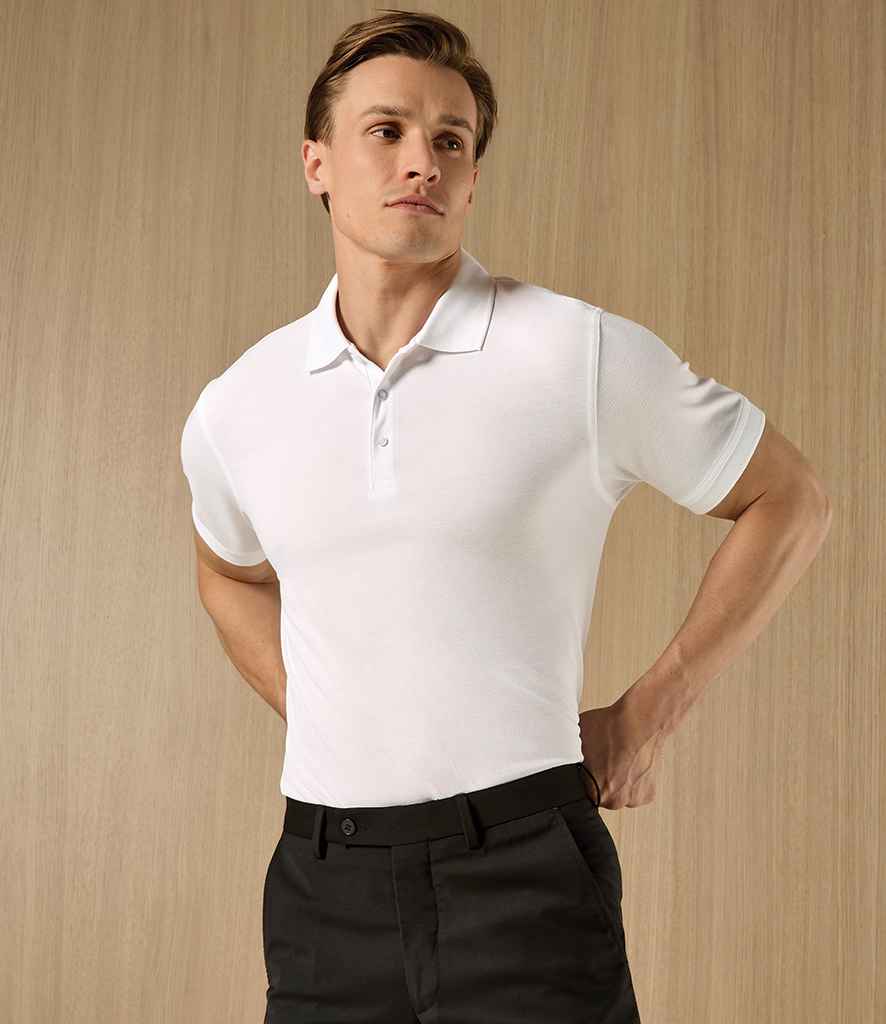 Kustom Kit Klassic Slim Fit Poly/Cotton Piqué Polo Shirt