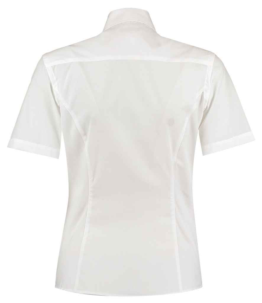Kustom Kit Ladies Short Sleeve Tailored Business Shirt – Professional and Stylish Design