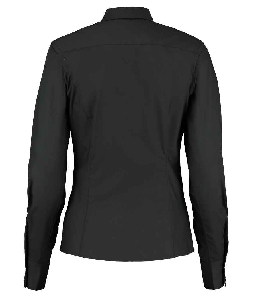 Kustom Kit Ladies Long Sleeve Tailored Business Shirt with Classic Fit and Stylish Design