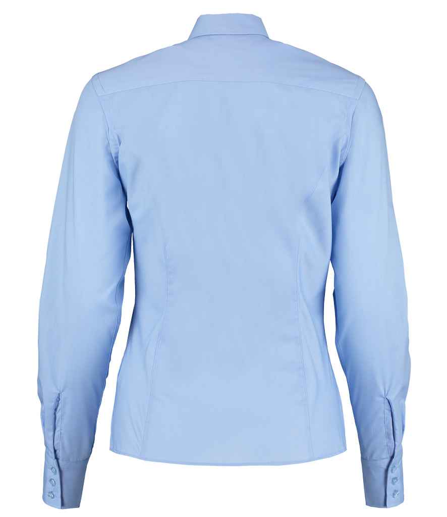 Kustom Kit Ladies Long Sleeve Tailored Business Shirt with Classic Fit and Stylish Design