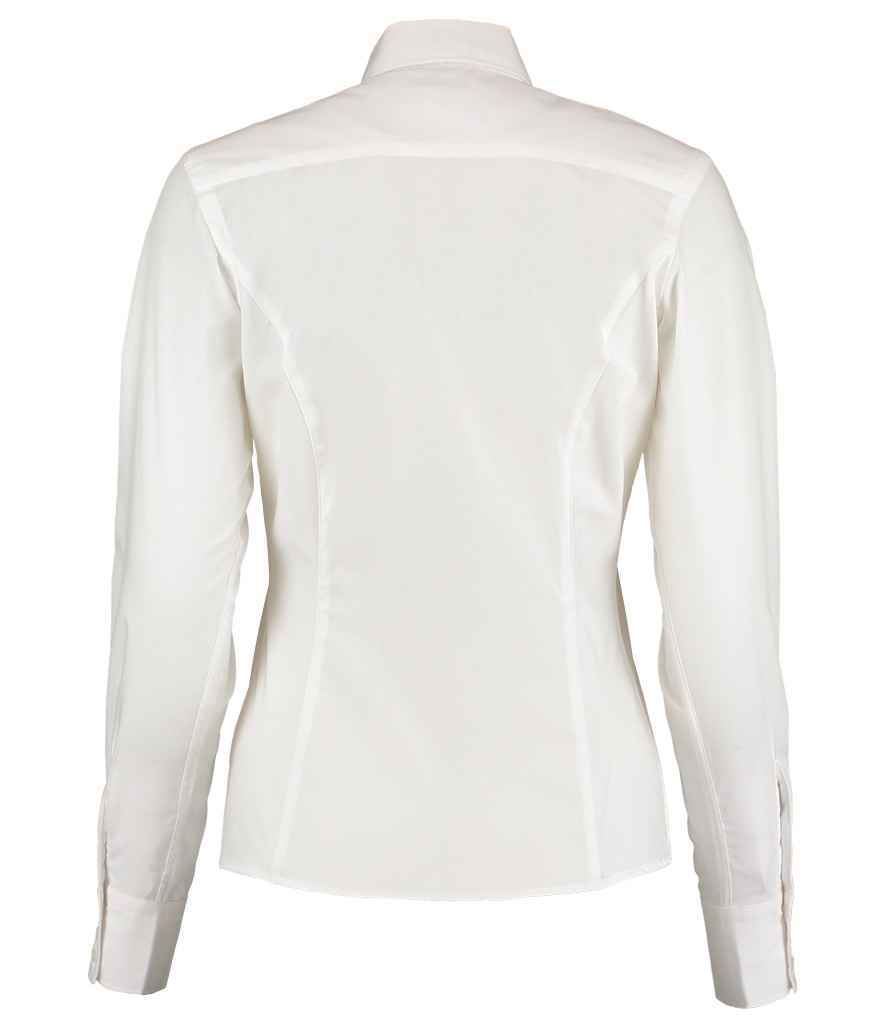 Kustom Kit Ladies Long Sleeve Tailored Business Shirt with Classic Fit and Stylish Design