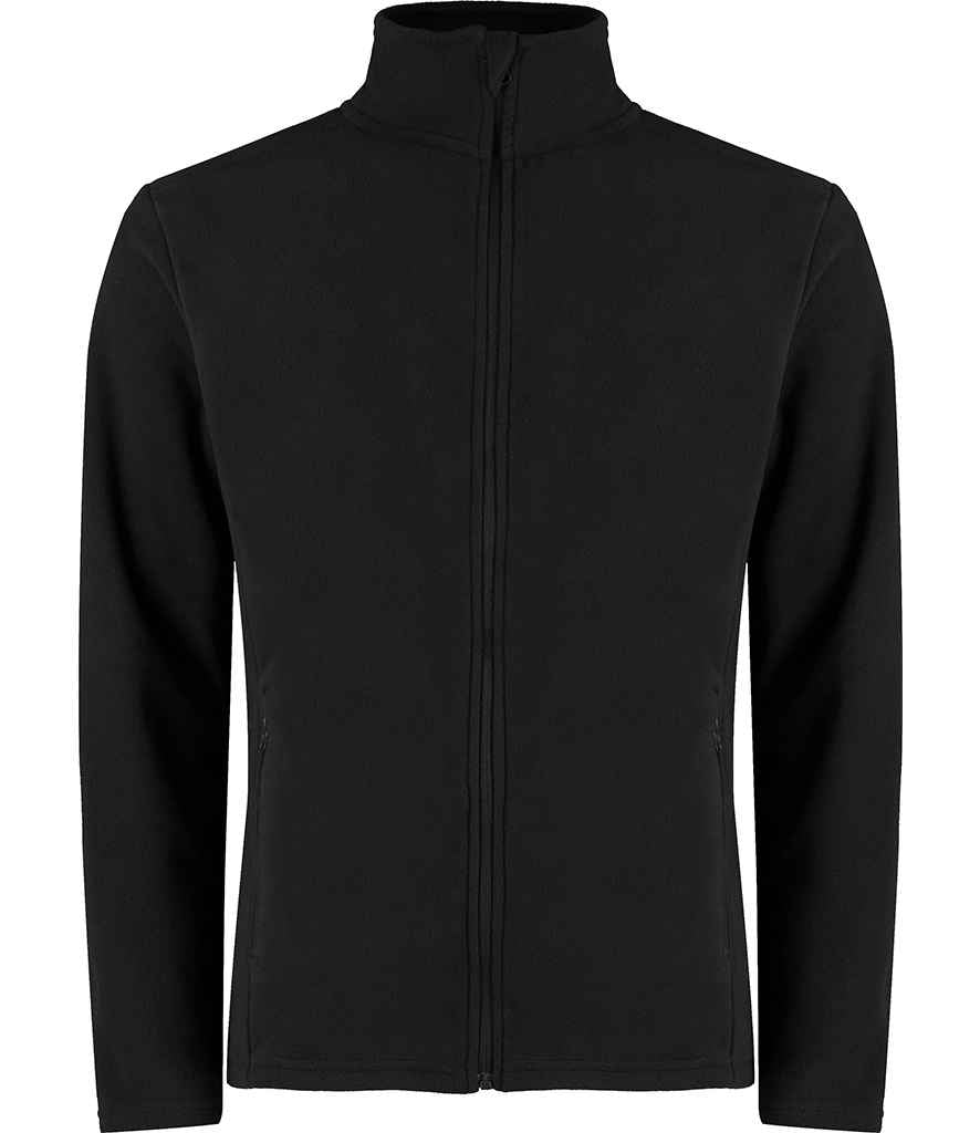 Kustom Kit Corporate Micro Fleece Jacket with Zip Front and Side Pockets for Workwear