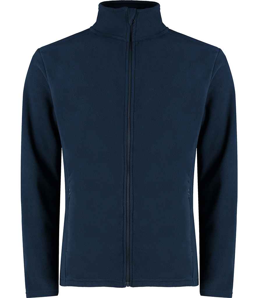 Kustom Kit Corporate Micro Fleece Jacket with Zip Front and Side Pockets for Workwear
