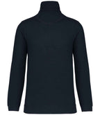 KB206 Navy/Heather Grey Back