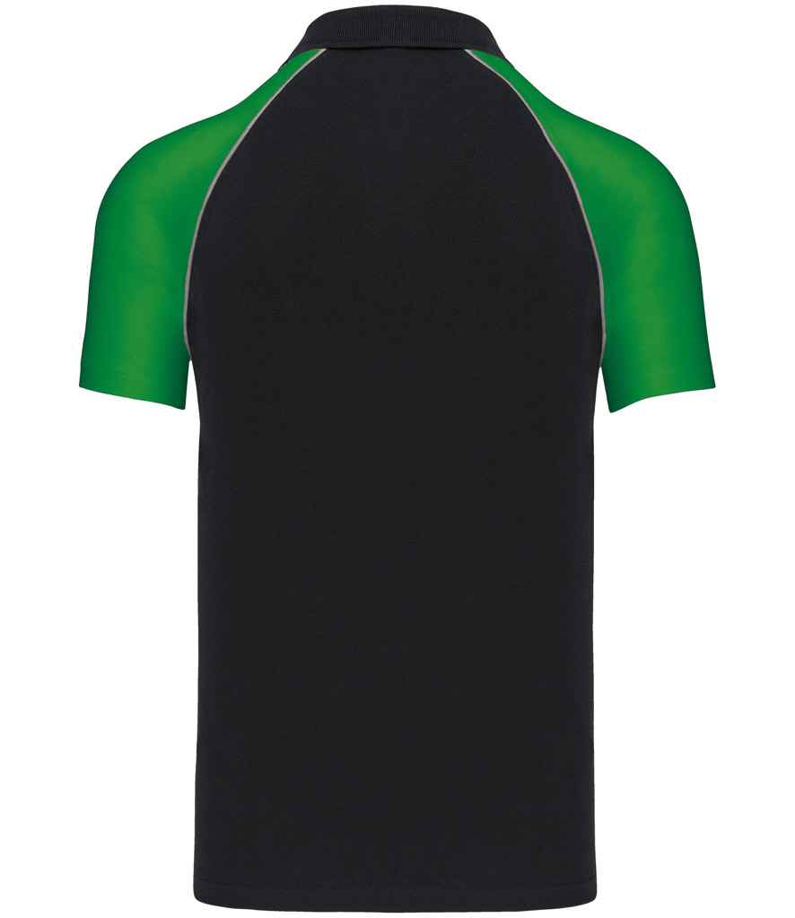 KB226 Black/Green Back