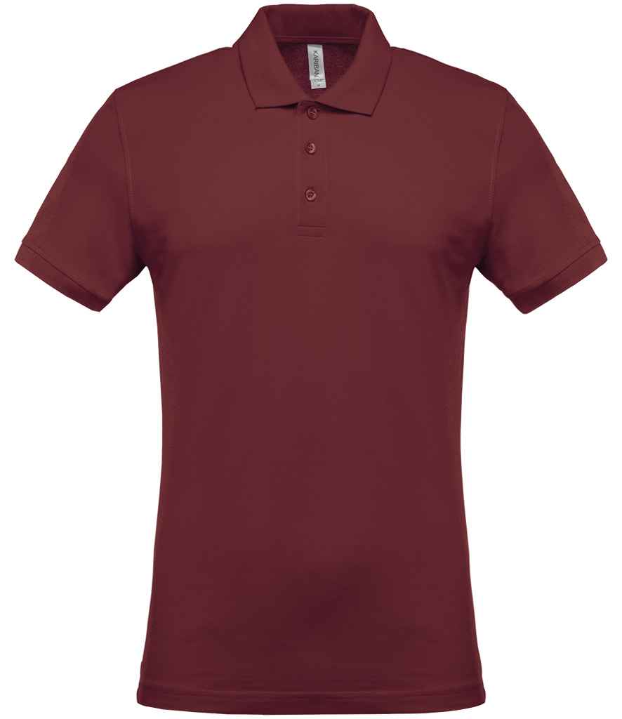 Kariban Short Sleeve Piqué Polo Shirt in Classic and Vibrant Colors