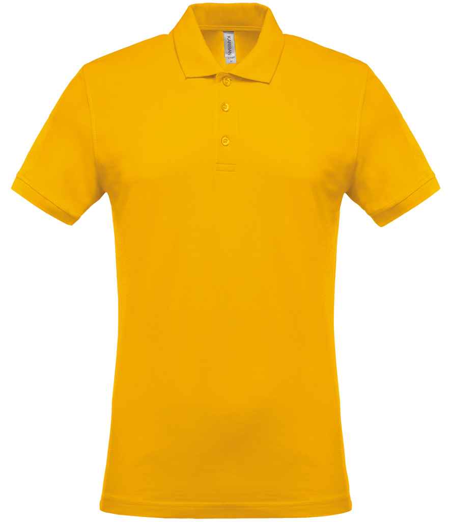 Kariban Short Sleeve Piqué Polo Shirt in Classic and Vibrant Colors