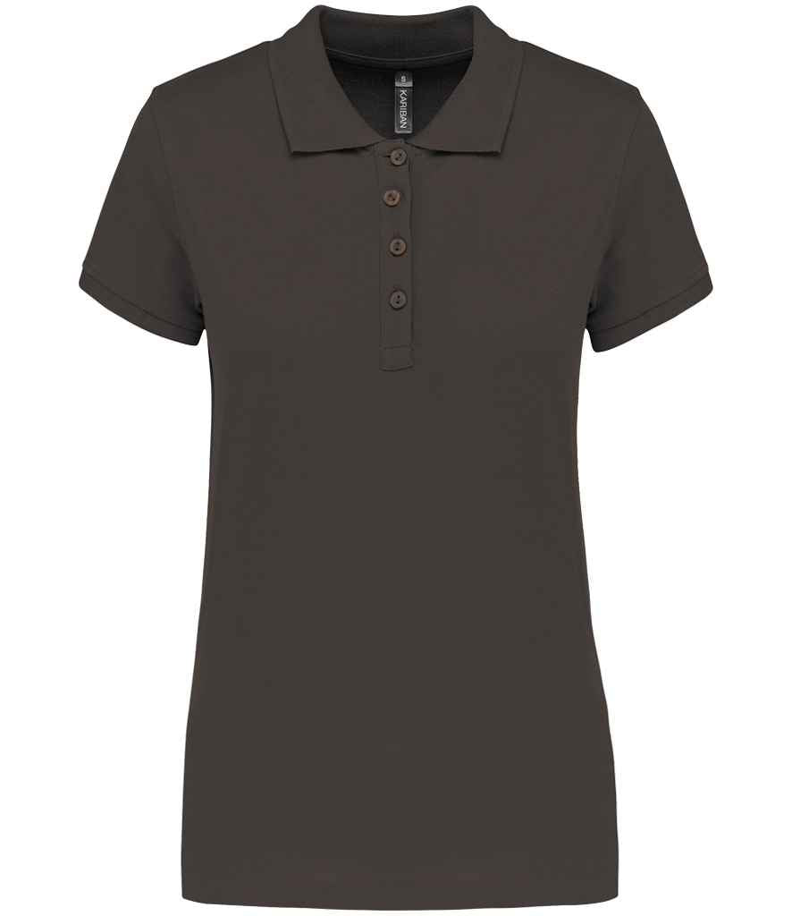 Kariban Ladies Short Sleeve Piqué Polo Shirt in a Range of Vibrant Colours