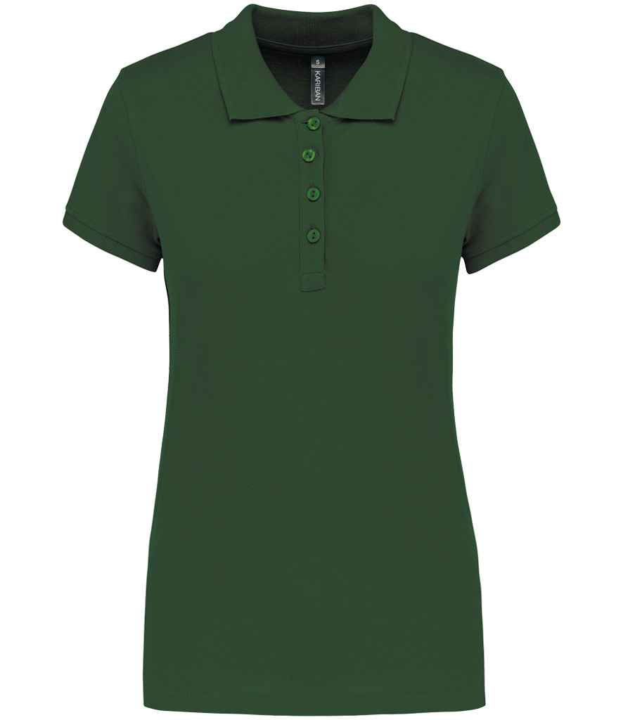 Kariban Ladies Short Sleeve Piqué Polo Shirt in a Range of Vibrant Colours