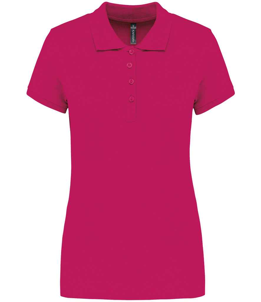 Kariban Ladies Short Sleeve Piqué Polo Shirt in a Range of Vibrant Colours