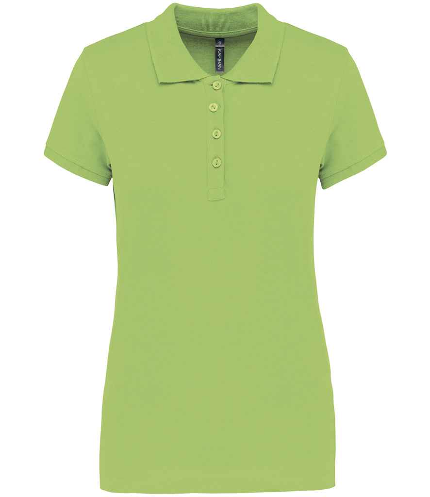Kariban Ladies Short Sleeve Piqué Polo Shirt in a Range of Vibrant Colours