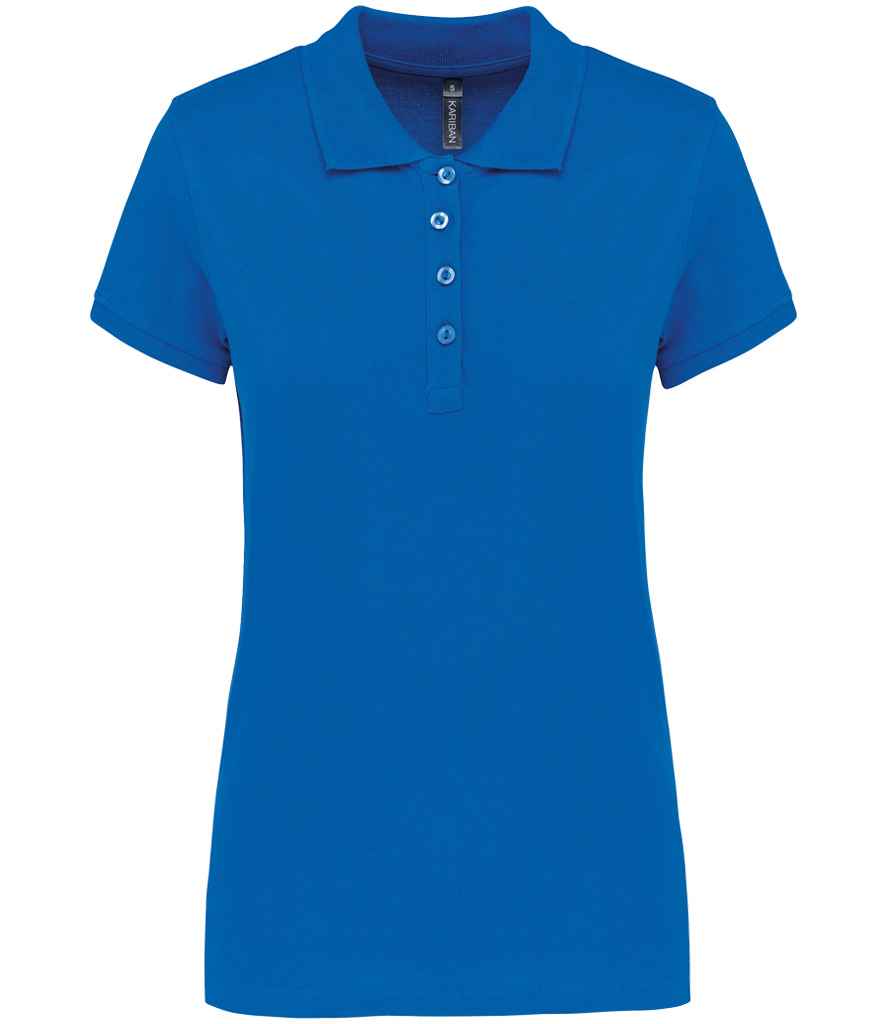 Kariban Ladies Short Sleeve Piqué Polo Shirt in a Range of Vibrant Colours