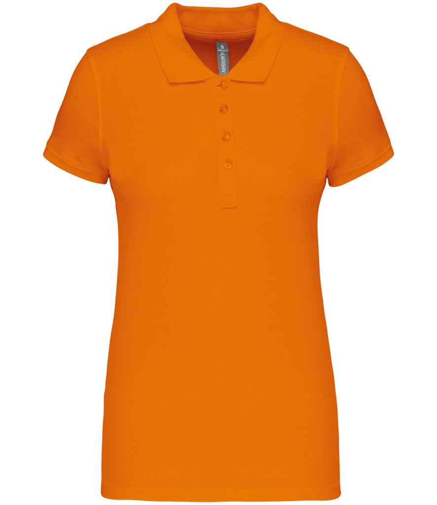 Kariban Ladies Short Sleeve Piqué Polo Shirt in a Range of Vibrant Colours