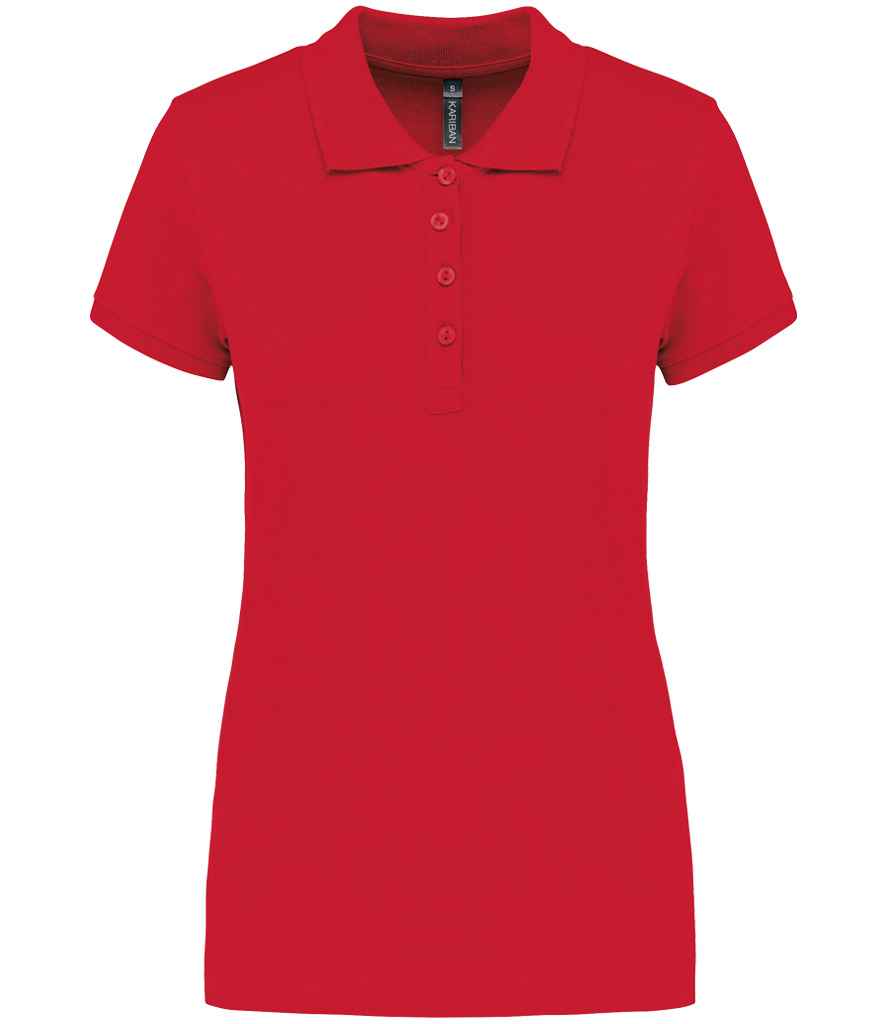 Kariban Ladies Short Sleeve Piqué Polo Shirt in a Range of Vibrant Colours