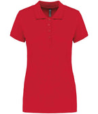 Kariban Ladies Short Sleeve Piqué Polo Shirt in a Range of Vibrant Colours
