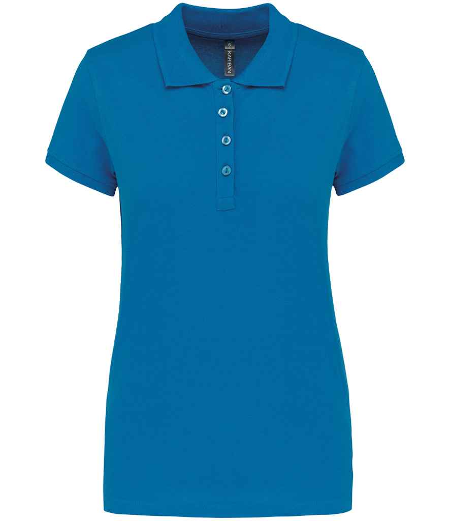 Kariban Ladies Short Sleeve Piqué Polo Shirt in a Range of Vibrant Colours