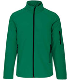 Kariban Soft Shell Jacket with Windproof and Water-Resistant Features for Outdoor Use