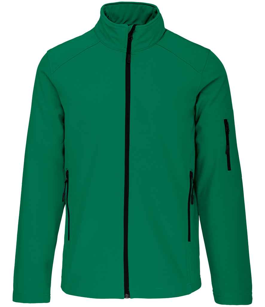 Kariban Soft Shell Jacket with Windproof and Water-Resistant Features for Outdoor Use