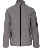 Kariban Soft Shell Jacket with Windproof and Water-Resistant Features for Outdoor Use