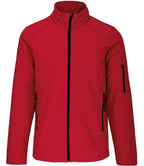 Kariban Soft Shell Jacket with Windproof and Water-Resistant Features for Outdoor Use