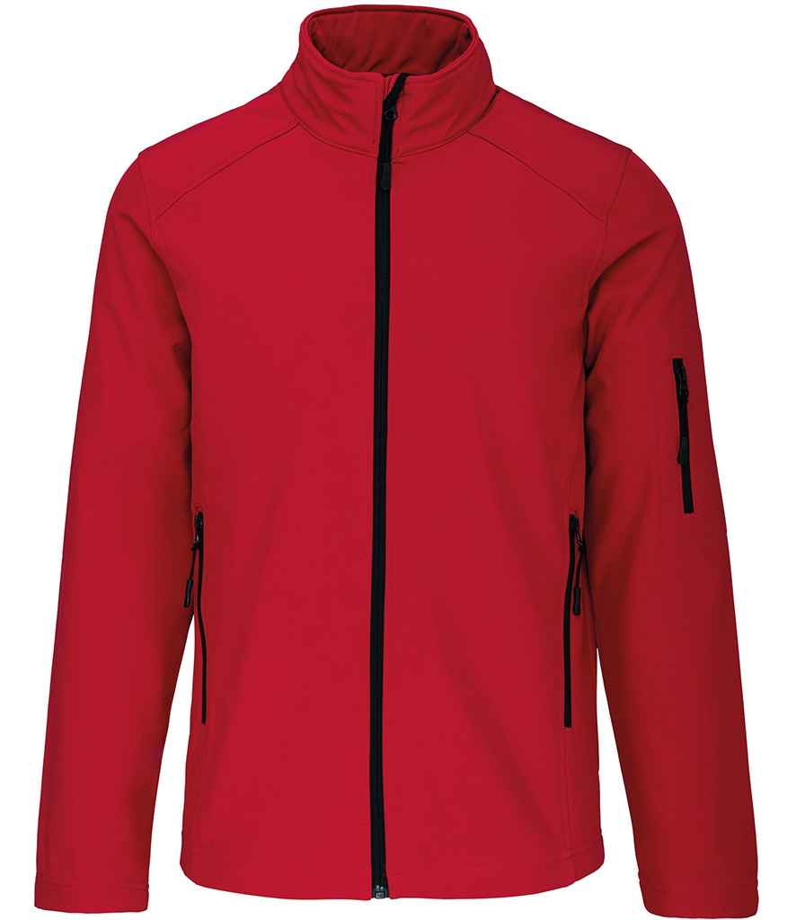 Kariban Soft Shell Jacket with Windproof and Water-Resistant Features for Outdoor Use