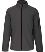Kariban Soft Shell Jacket with Windproof and Water-Resistant Features for Outdoor Use