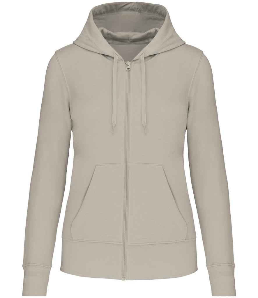 Kariban Ladies Eco Friendly Full Zip Hoodie in Sustainable, Comfortable Design